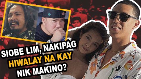 siobe lim viral|NIK MAKINO AT SIOBE LIM, NAGHIWALAY NA .